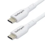 StarTech USB 2.0 Cable USB-C male - USB-C 60W PD Λευκό 2m USB2CC2MNCWHE