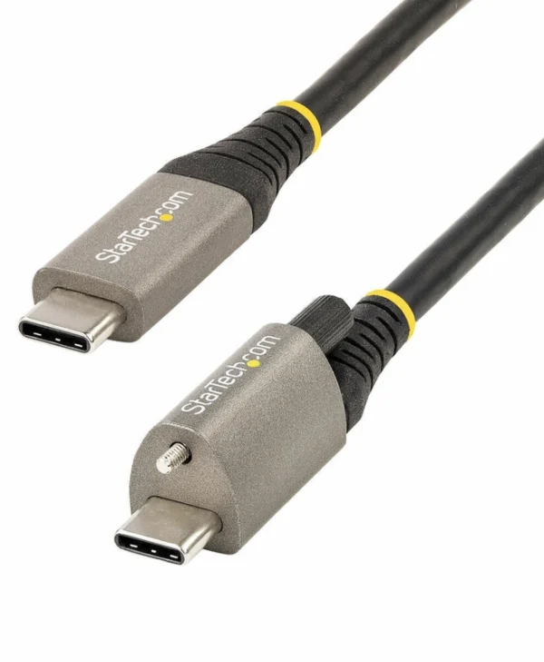 StarTech USB 3.1 Video Cable USB-C male - USB-C 100W PD Γκρι 1m USB31CCTLKV1M