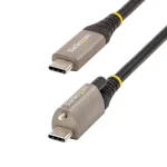 StarTech USB 3.1 Video Cable USB-C male - USB-C 100W PD Γκρι 1m USB31CCTLKV1M - Image 3