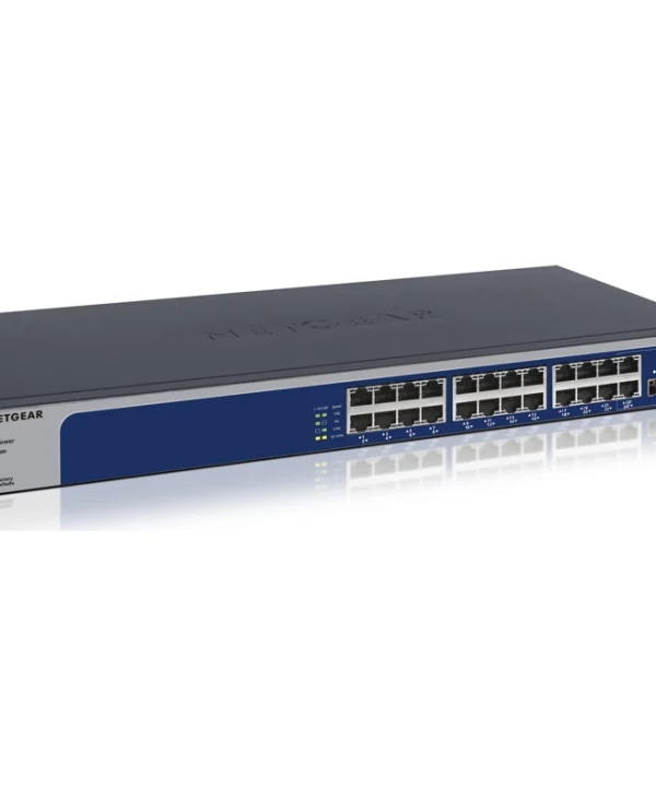 NetGear XS724EM Managed L2 PoE+ Switch με 24 Θύρες Gigabit (10Gbps) Ethernet και 2 SFP Θύρες XS724EM-200EUS