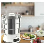 Tefal Convenient Series Deluxe Ατμομάγειρας με 3 Επίπεδα Μαγειρέματος 9lt VC502D10 - Image 4