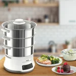 Tefal Convenient Series Deluxe Ατμομάγειρας με 3 Επίπεδα Μαγειρέματος 9lt VC502D10 - Image 10