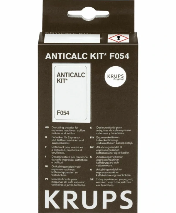 Αντιαλκαλική Σκόνη Καφετιέρας Krups Original 2τμχ F05400