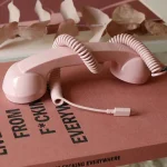 Native Union Pop Retro Usb-c Phone Microphone Calls Pink POP-P-CDY - Image 2