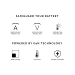 Native Union Φορτιστής GaN με Θύρα USB-C και Καλώδιο USB-C - USB-C 30W Power Delivery Λευκός (FAST30-CC-WHZEB-EU) - Image 5