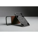 Nomad Magnetic Leather Back Magnetic Cover Iphone 17 Pro Max Compatible Magsafe Horween Leather Rustic Brown NM014384858 - Image 8