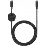 Native Union USB 2.0 Cable USB-C male - USB-C 240W PD Μαύρο 1.8m ACABLE-C-COS-NP