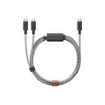 Native Union Belt Braided USB 2.0 Cable USB-C male - USB-C 140W 2m BELT-C-2C-ZEB