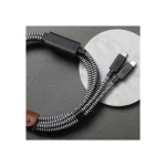Native Union Belt Braided USB 2.0 Cable USB-C male - USB-C 140W 2m BELT-C-2C-ZEB - Image 3
