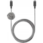 Native Union USB 2.0 Cable USB-C male - USB-C 240W Μαύρο 1.8m ACABLE-C-ZEB-NP