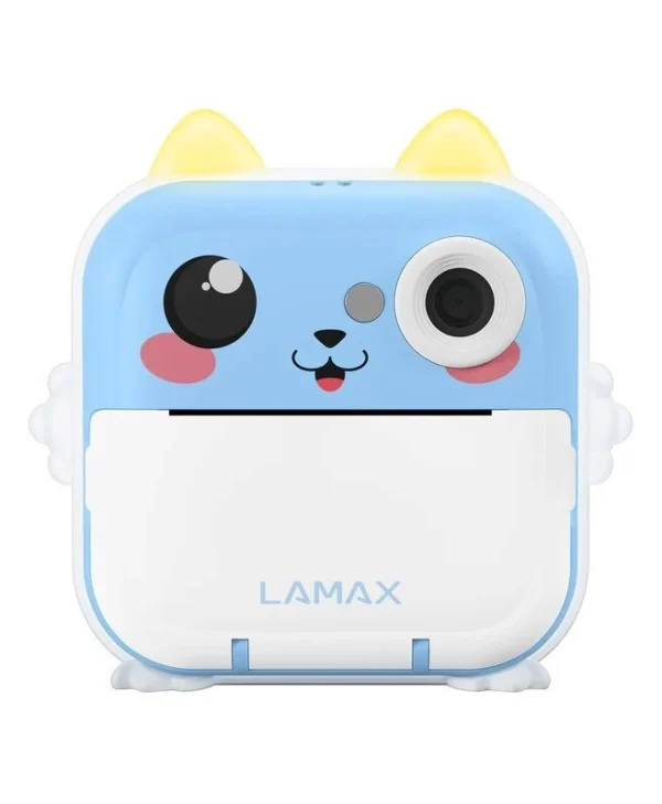 Lamax InstaKid2 Plus Παιδική Φωτογραφική Μηχανή Full HD (1080p) με Θερμική Εκτύπωση Μπλε 8596687002601