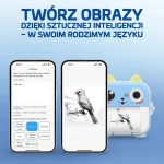 Lamax InstaKid2 Plus Παιδική Φωτογραφική Μηχανή Full HD (1080p) με Θερμική Εκτύπωση Μπλε 8596687002601 - Image 6