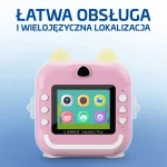Lamax InstaKid2 Plus Παιδική Φωτογραφική Μηχανή Full HD (1080p) με Θερμική Εκτύπωση Ροζ 8596687002700 - Image 12