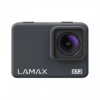 Lamax X7.2 128GB Action Camera 4K Ultra HD Υποβρύχια (με Θήκη) με Οθόνη 2" και Wi-Fi Μαύρη LMXX72