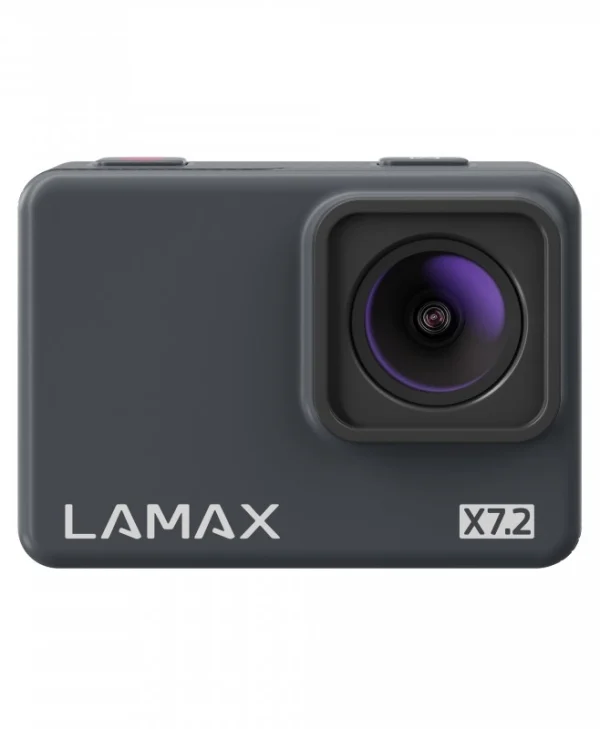 Lamax X7.2 128GB Action Camera 4K Ultra HD Υποβρύχια (με Θήκη) με Οθόνη 2" και Wi-Fi Μαύρη LMXX72