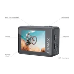 Lamax X5.2 Action Camera 4K Ultra HD Υποβρύχια με Οθόνη Αφής 2" και Wi-Fi Μαύρη LXCAMX52NNNGA - Image 8