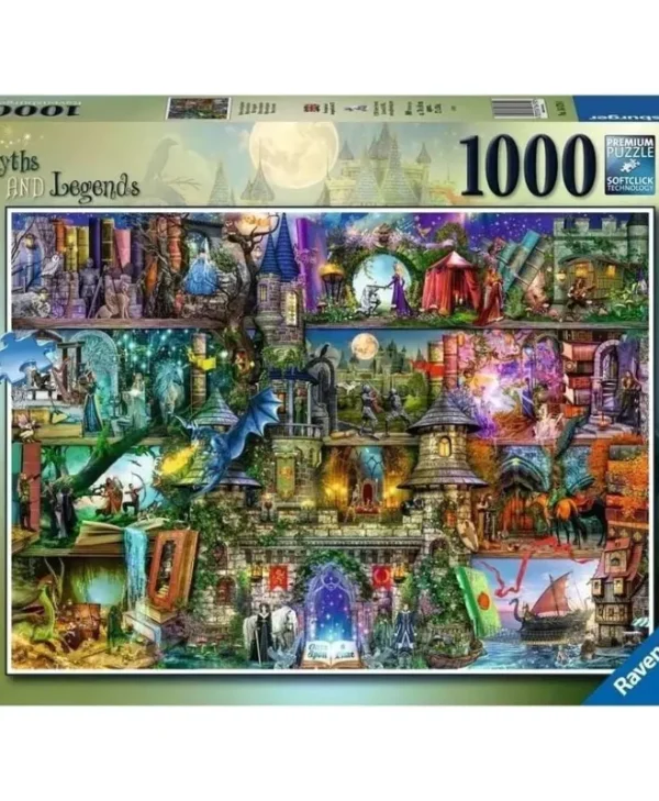 Παζλ Ravensburger Μύθοι Θρύλοι 1000 Κομμάτια 12000089
