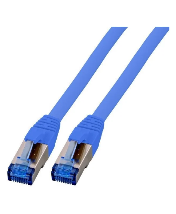 EFB S/FTP Cat.6a (Gigabit) Καλώδιο Δικτύου Ethernet 7.5m Μπλε K5525FBL.7,5