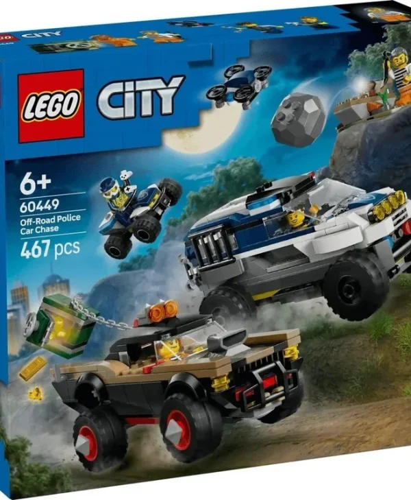 LEGO City Off-road Police Chase για 6+ Ετών 467τμχ 60449