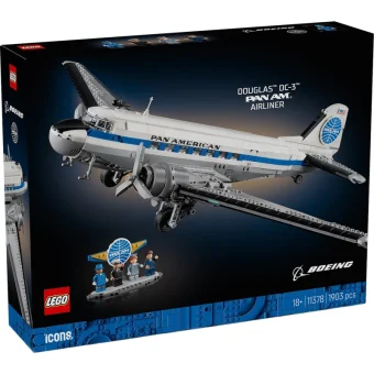 LEGO Icons Boeing Douglas DC3 Panam Airliner για 18+ Ετών 1903τμχ 11378