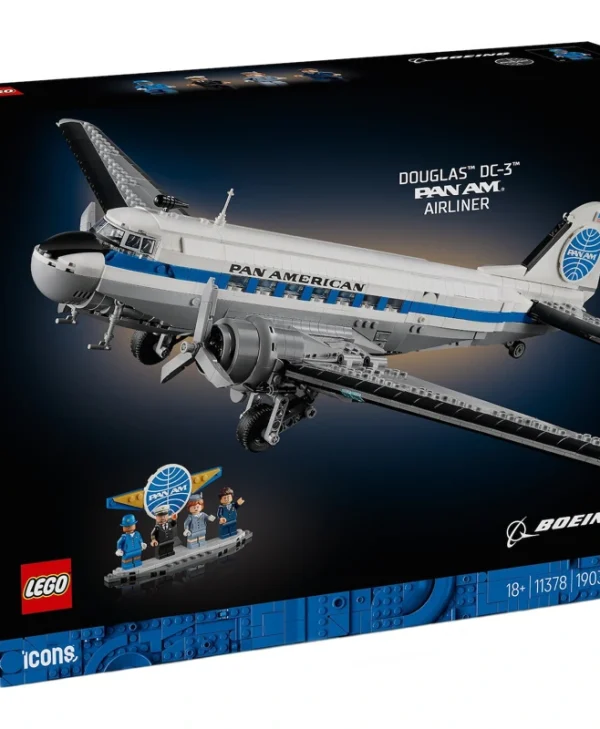 LEGO Icons Boeing Douglas DC3 Panam Airliner για 18+ Ετών 1903τμχ 11378