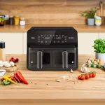 Teesa Air Fryer με Διπλό Αποσπώμενο Κάδο 8lt Μαύρο TSA8089 - Image 2