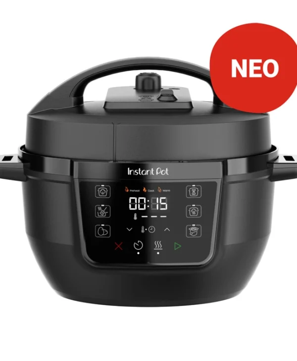 Instant Pot Πολυμάγειρας 800W με Χωρητικότητα 3.8lt Μαύρος 140-8000-01-EU
