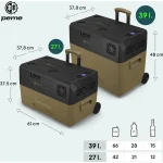 Peme Expedition 30 Φορητό Ψυγείο 27lt 12V / 24V Εκρού 5902659843647 - Image 8