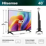 Hisense Smart Τηλεόραση 40" Full HD LED A4S HDR (2026) 40A4S 8311721 - Image 3