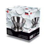 Eldom WK320S Ψηφιακή Ζυγαριά Κουζίνας με Κάδο έως 5kg Inox - Image 3