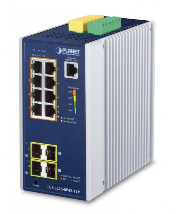 Planet IGS-5225-8P4S-12V Τροφοδοσία 1τμχ