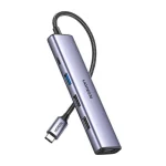 Ugreen Hub 5 Θυρών USB 3.0 με σύνδεση USB-C Ασημί 15495