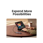 Ugreen Hub 5 Θυρών USB 3.0 με σύνδεση USB-C Ασημί 15495 - Image 9