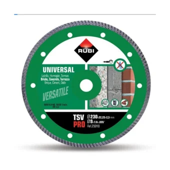 Rubi Δίσκος Κοπής Δομικών Υλικών 230mm 25918
