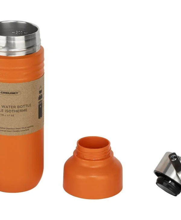 Le Creuset Μπουκάλι Θερμός Ανοξείδωτο 500ml Ofenrot 41066280900001
