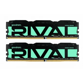 GoodRAM RIVAL DDR4 16GB RAM με 2x8GB Modules και Ταχύτητα 3200 για Desktop GGRGD4-32L16SA/16GDC