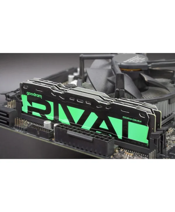 GoodRAM RIVAL Radiant Green DDR4 32GB RAM με 2x16GB Modules για Desktop GGRGD4-32L16A/32GDC
