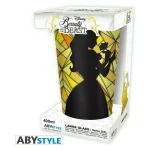 Abysse Ποτήρι Νερού από Γυαλί σε Κίτρινο Χρώμα 400ml ABYVER162 - Image 3
