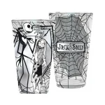 Abysse Nightmare Before Christmas - Jack and Sally Κούπα Γυάλινη Λευκή 400ml ABYVER146 - Image 2