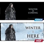 Abysse Game Of Thrones Winter is Here - 460ml Heat Changing Mug Heat Change Κούπα Κεραμική Μαύρη 460ml ABYMUG445 - Image 5