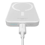 Baseus Mini MagSafe Power Bank 6000mAh 20W με Θύρα USB-C Λευκό P10059002223-00 - Image 5