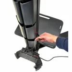 Ergotron Neo-Flex Mobile MediaCenter LD Βάση Δαπέδου Οθόνης έως 55" με Ροδάκια 24-190-085 - Image 5