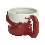 Abysse You are my Lobster Κούπα Κεραμική Μπεζ 500ml MGM0032 - Image 4