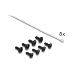 DeLock Patch Panel Unshielded για Rack 1U 19" 24 Θυρών Μαύρο 91087 - Image 5