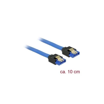 DeLock 7-Pin SATA III - 7-Pin SATA III 10cm Μπλε 84976