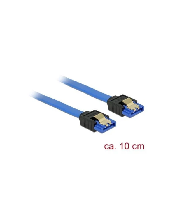DeLock 7-Pin SATA III - 7-Pin SATA III 10cm Μπλε 84976