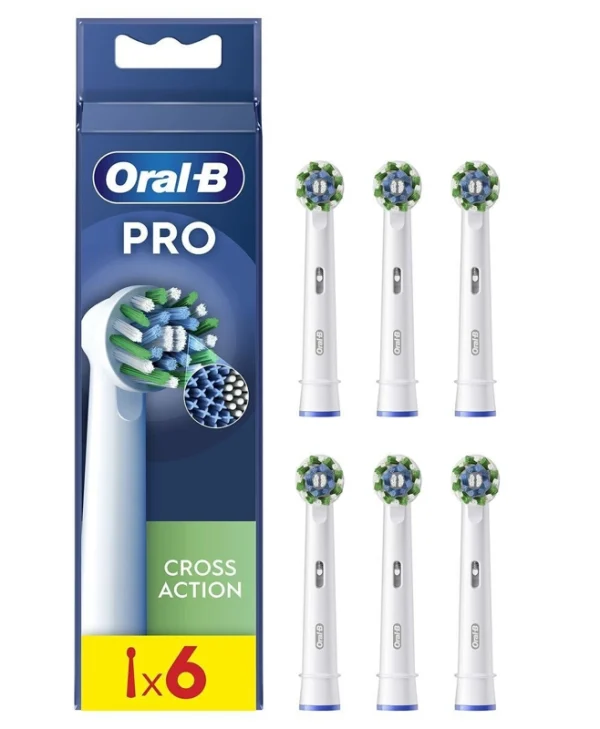 Oral-B Pro CrossAction Ανταλλακτικά για 860373 6τμχ