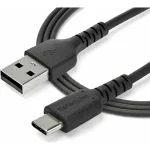 StarTech USB 2.0 Cable USB-C male - USB-A 60W Μαύρο 1m RUSB2AC1MB - Image 2