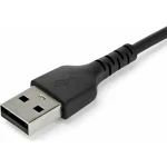 StarTech USB 2.0 Cable USB-C male - USB-A 60W Μαύρο 1m RUSB2AC1MB - Image 3
