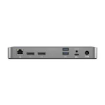 Alogic DX2 USB-C Docking Station με DisplayPort 4K PD Ethernet και σύνδεση 2 Οθονών Γκρι DUPRDX2-100 - Image 5